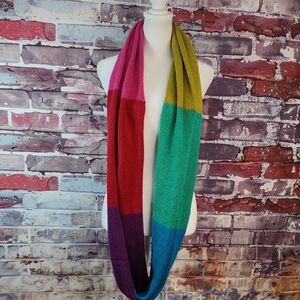 J. Jill Color Block Infinity Scarf